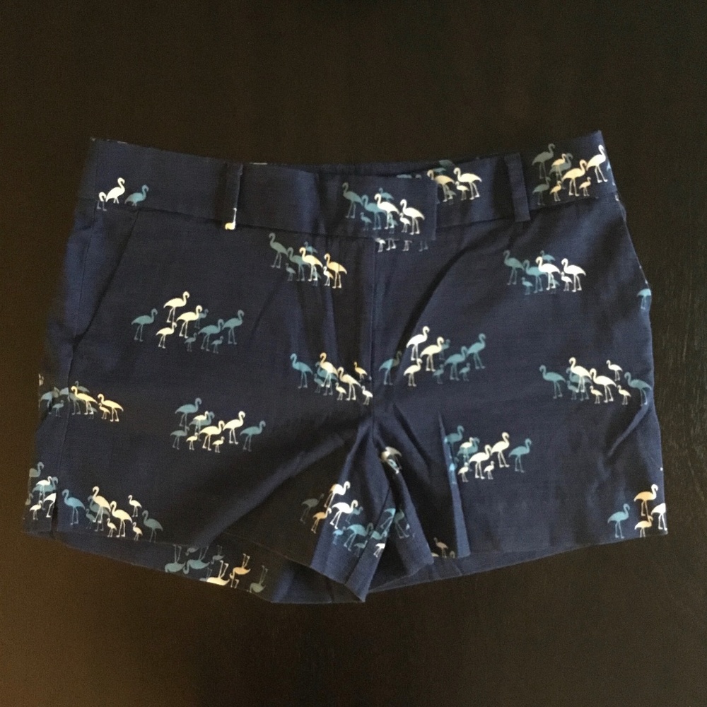 Loft Flamingo print short